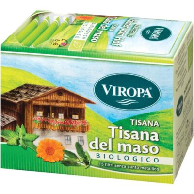 Viropa - Tisana Del Maso Bio 15 Filtri - Biologico - 15 Filtri - tea Viropa - Tisana Del Maso Bio 15 Filtri - Biologico - 15 Filtri - tea