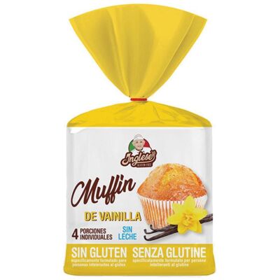 GAIA Srl INGLESE Muffin Vaniglia 4x50g GAIA Srl INGLESE Muffin Vaniglia 4x50g