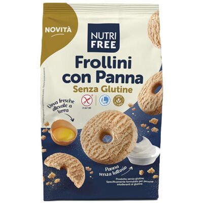 NT FOOD Srl NUTRIFREE Frollini Panna 250g NT FOOD Srl NUTRIFREE Frollini Panna 250g