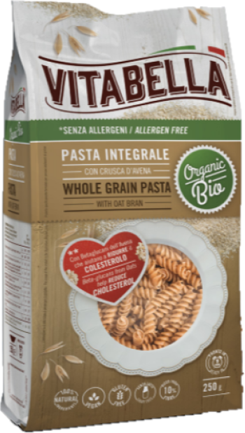 Molino Nicoli Srl VITABELLA Pasta integrale con Crusca d'Avena 250g