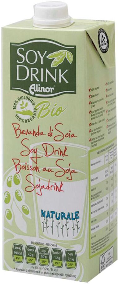 Alinor Spa Soydrink - Latte Soia Nature 1 Litro