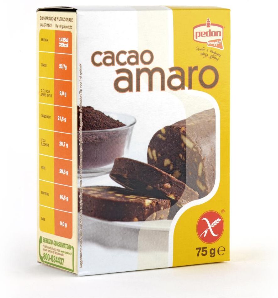 Pedon Spa EASYGLUT Cacao Amaro S/G 75g