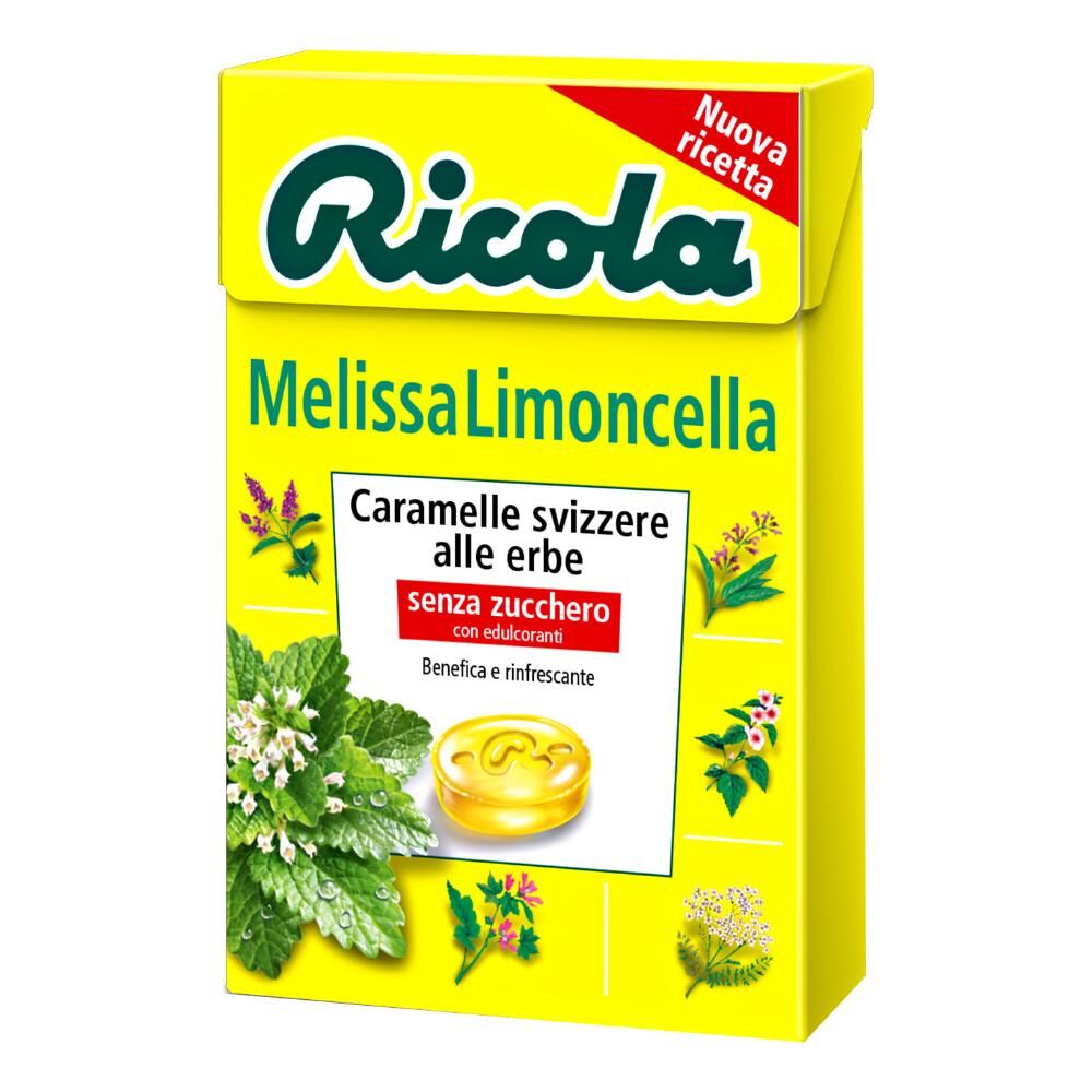Ricola Ag Ricola Melissa Limoncella Caramelle svizzere alle erbe senza zucchero 50g
