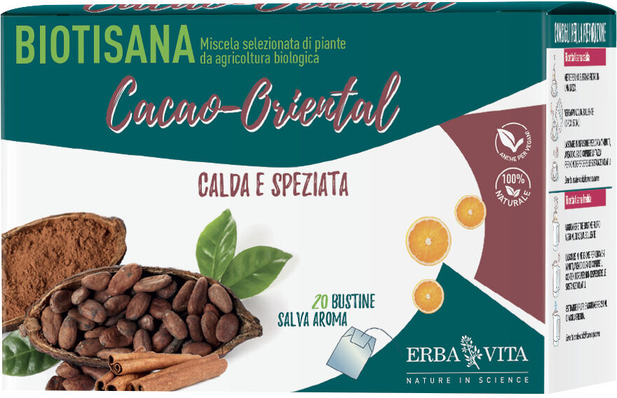 Erba Vita - Biotisana Cacao Oriental 20 bustine