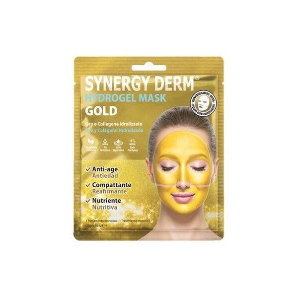 planet pharma synergy derm - hydrogel mask gold