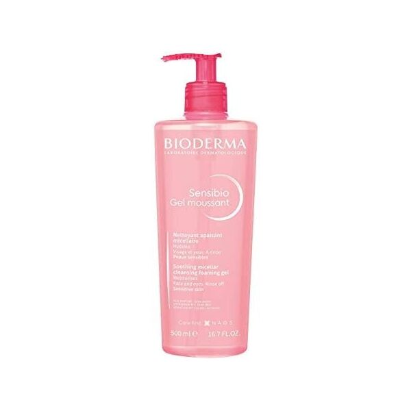 bioderma sensibio gel moussant 500ml - detergente micellare lenitivo e idratante