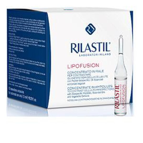 ist.ganassini spa rilastil - linea inestetismi cellulite lipofusion siero anti-cellulite 10 fiale da 7,5ml