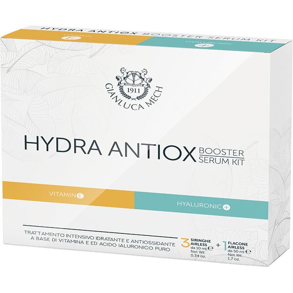 gianluca mech spa gianluca mech hydrabox antiox booster serum kit - trattamento intensivo idratante e antiossidante