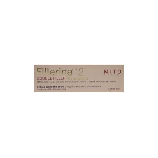 labo international srl fillerina 12 double filler biorevitalizing mito crema contorno occhi grado 5 bio 15ml