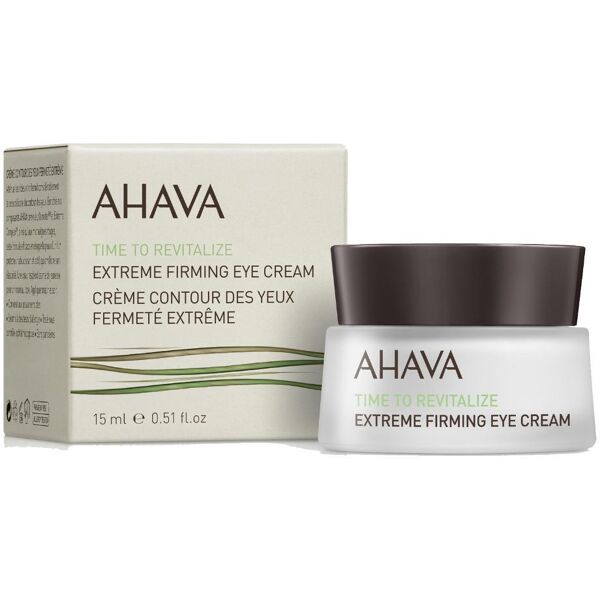 ahava srl ahava - time to revitalize crema contorno occhi 15ml: nutri e proteggi il tuo sguardo