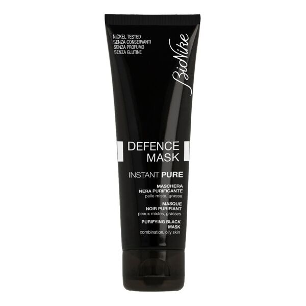 defence mask instant pure maschera nera purificante bionike 75ml