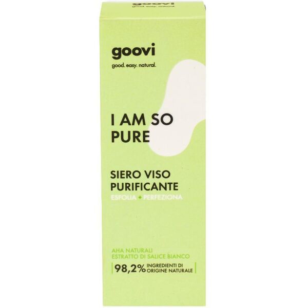 the good vibes company srl goovi - i am so pure siero viso purificante 30ml