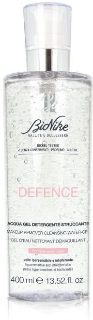 defence acqua gel detergente struccante bionike 400ml