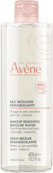 avene eau thermale avène les essentiels - acqua micellare detergente struccante 400ml