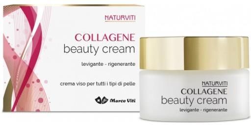 marco viti farmaceutici spa collagene beauty crema 50ml - crema viso anti-età con collagene marino