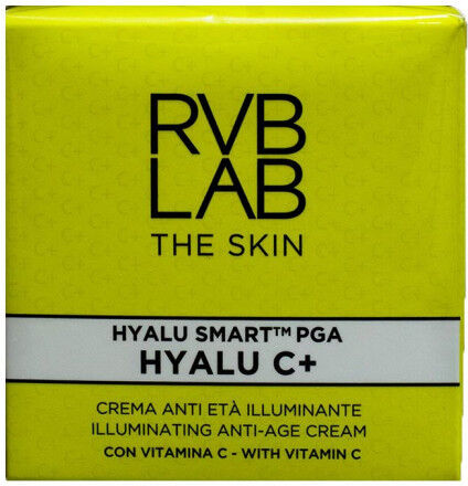 cosmetica srl rvb lab - hyalu c+ crema antietà illuminante 50ml - crema viso con vitamina c e acido ialuronico