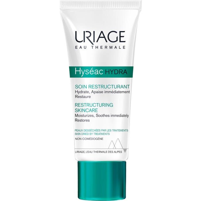 uriage hyséac hydra - crema ristrutturante 40ml, idratazione profonda per pelle grassa e mista