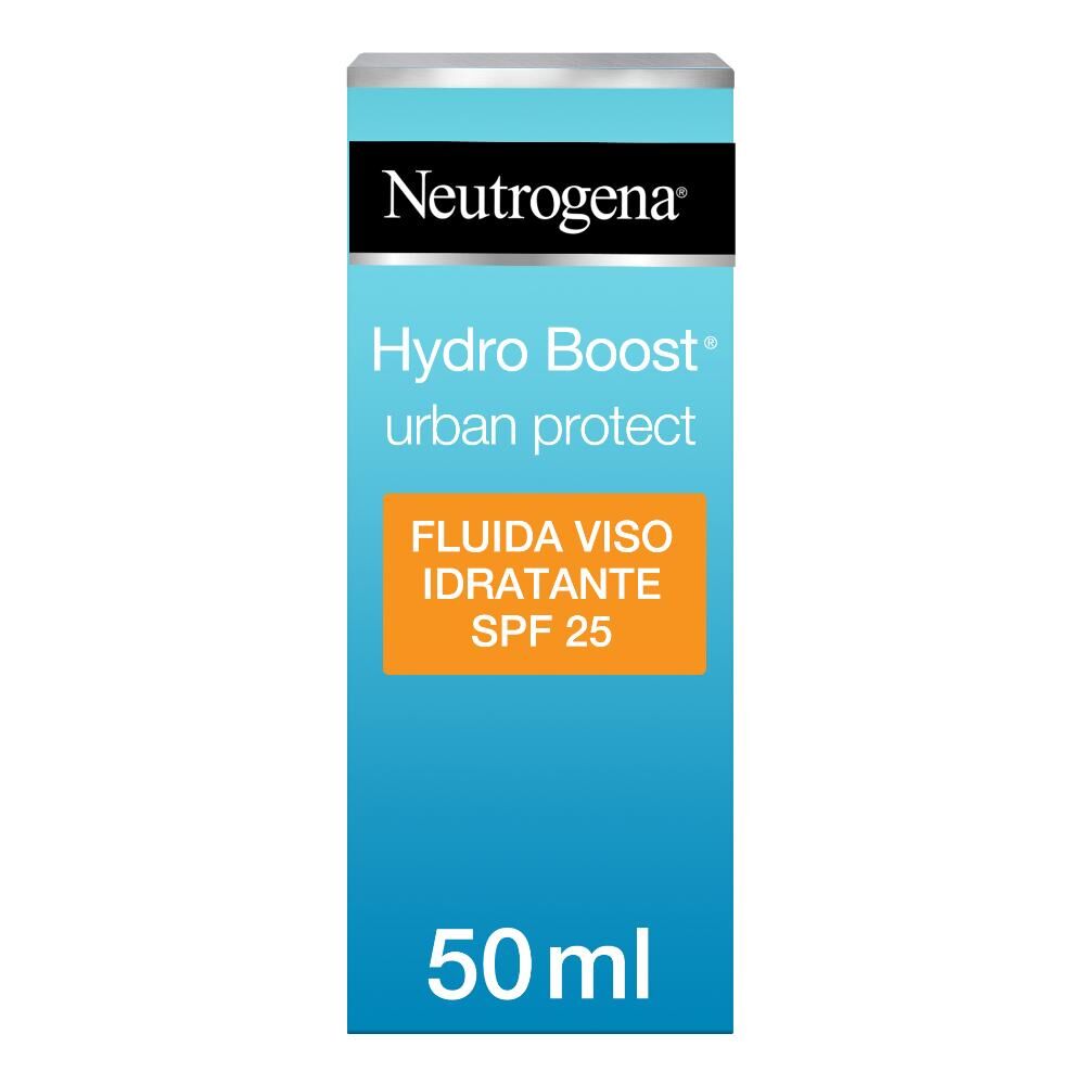 johnson & johnson spa neutrogena hydro boost urban protect fluida viso spf25 50ml - crema idratante protettiva