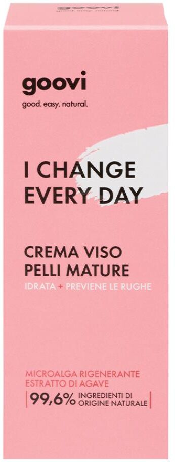 the good vibes company srl goovi i change every day - crema viso pelli mature 50ml