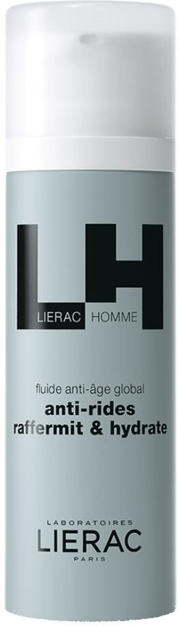 lierac homme fluido anti-età globale rassodante/idratante 50ml - fluido antietà globale per viso & occhi