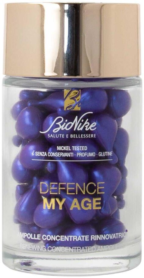 bionike defence my age 60 ampolle rinnovatrici - trattamento viso antietà