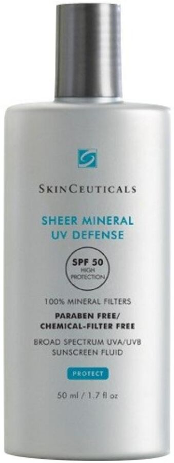 L'Oreal SkinCeuticals Sheer Mineral UV Defense SPF 50 Crema Solare Con Filtro Minerale 50ml - Protezione Solare ad Ampio Spettro