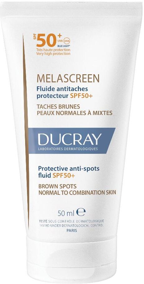 Ducray MELASCREEN Crema Solare Levigante SPF 50+ 50ml - Crema Solare Antimacchie