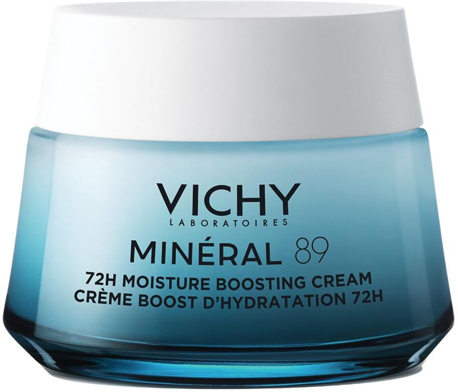 Mineral 89 Crema Idratante 72H Leggera 50ml - Crema Viso con Minerali Vichy Idratazione Prolungata