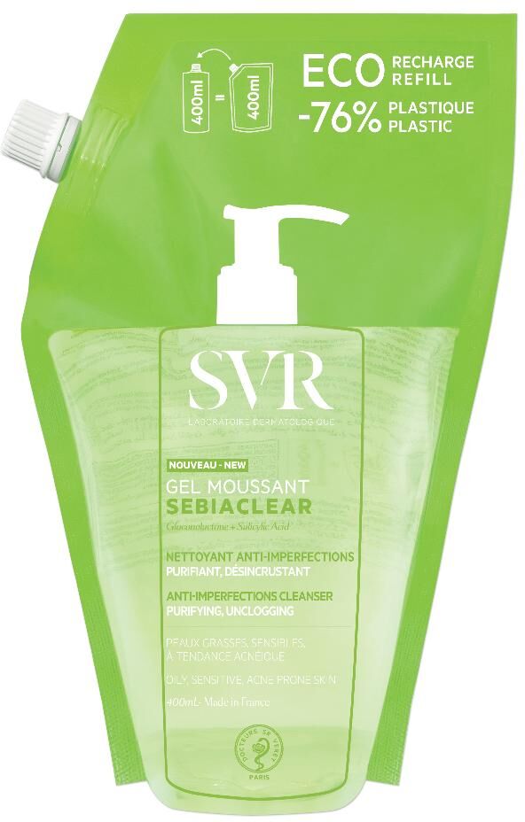 Svr SEBIACLEAR GEL MOUSSANT REFILL