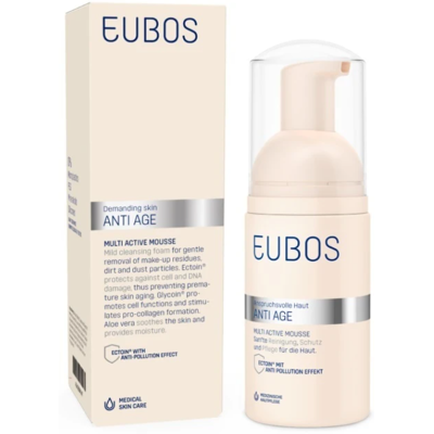 Eubos Mousse Multi Attivo all'Acido Ialuronico - Detergente Viso - 100ml Eubos Mousse Multi Attivo all'Acido Ialuronico - Detergente Viso - 100ml