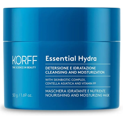 Korff Maschera Idratante e Nutriente Essenziale - Cura del viso per pelle secca e stressata Korff Maschera Idratante e Nutriente Essenziale - Cura del viso per pelle secca e stressata