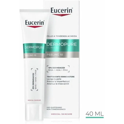 BEIERSDORF SpA Eucerin Dermopure Peeling Rinnovatore Notte, 40 ml BEIERSDORF SpA Eucerin Dermopure Peeling Rinnovatore Notte, 40 ml