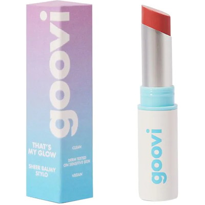 THE GOOD VIBES COMPANY Srl Goovi Balsamo Labbra Colorato 02 Sunny Guava, 2,5 g THE GOOD VIBES COMPANY Srl Goovi Balsamo Labbra Colorato 02 Sunny Guava, 2,5 g