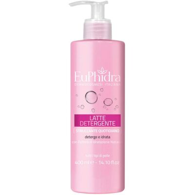 ZETA FARMACEUTICI SpA Euphidra, Latte Detergente Struccante Quotidiano, 400 ml ZETA FARMACEUTICI SpA Euphidra, Latte Detergente Struccante Quotidiano, 400 ml