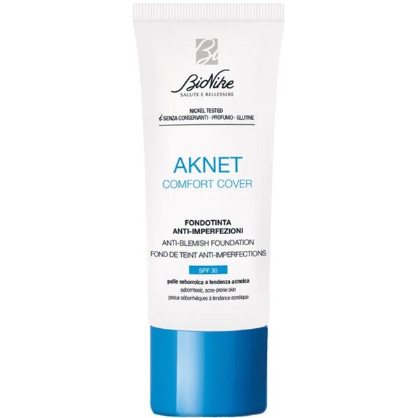 aknet comfort cover n.103 beige bionike - fondotinta correttivo - 30ml