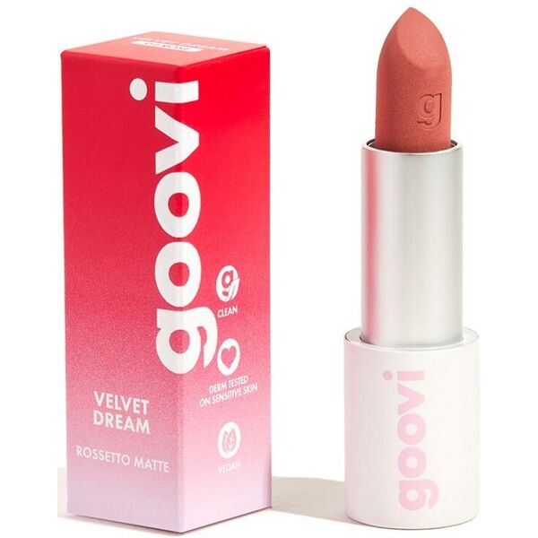 the good vibes company srl goovi velvet dream rossetto matte 02 rose 3.5g