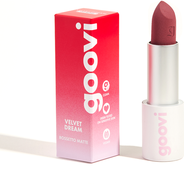 the good vibes company srl goovi velvet dream rossetto matte 03 mauve 3.5g