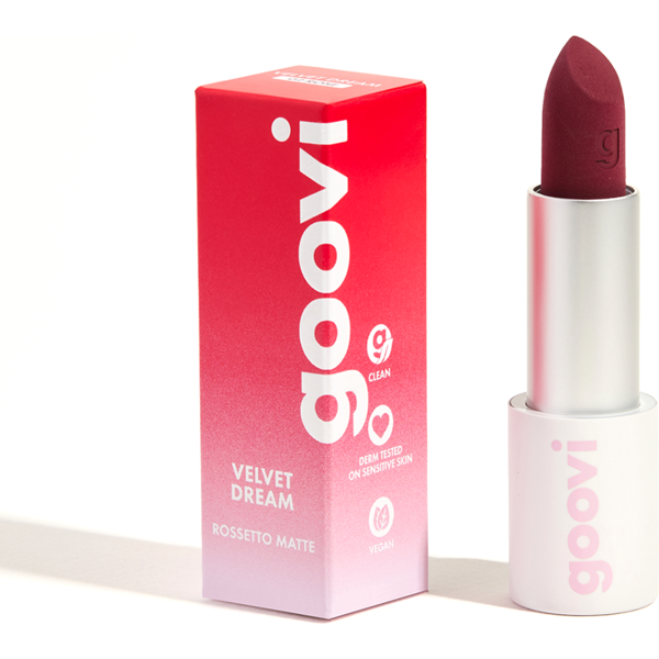 the good vibes company srl goovi velvet dream rossetto matte 06 cranberry 3.5g