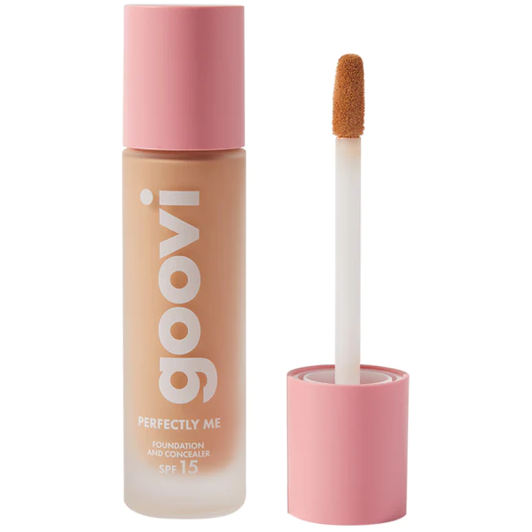 THE GOOD VIBES COMPANY Srl Goovi Fondotinta e Correttore 10 Fawn-Warm - Perfezione e Protezione in un Unico Prodotto