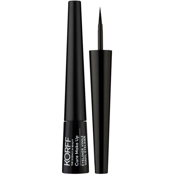 korff make up eyeliner vinile nero 2,5ml - definisci il tuo sguardo con uno stile audace