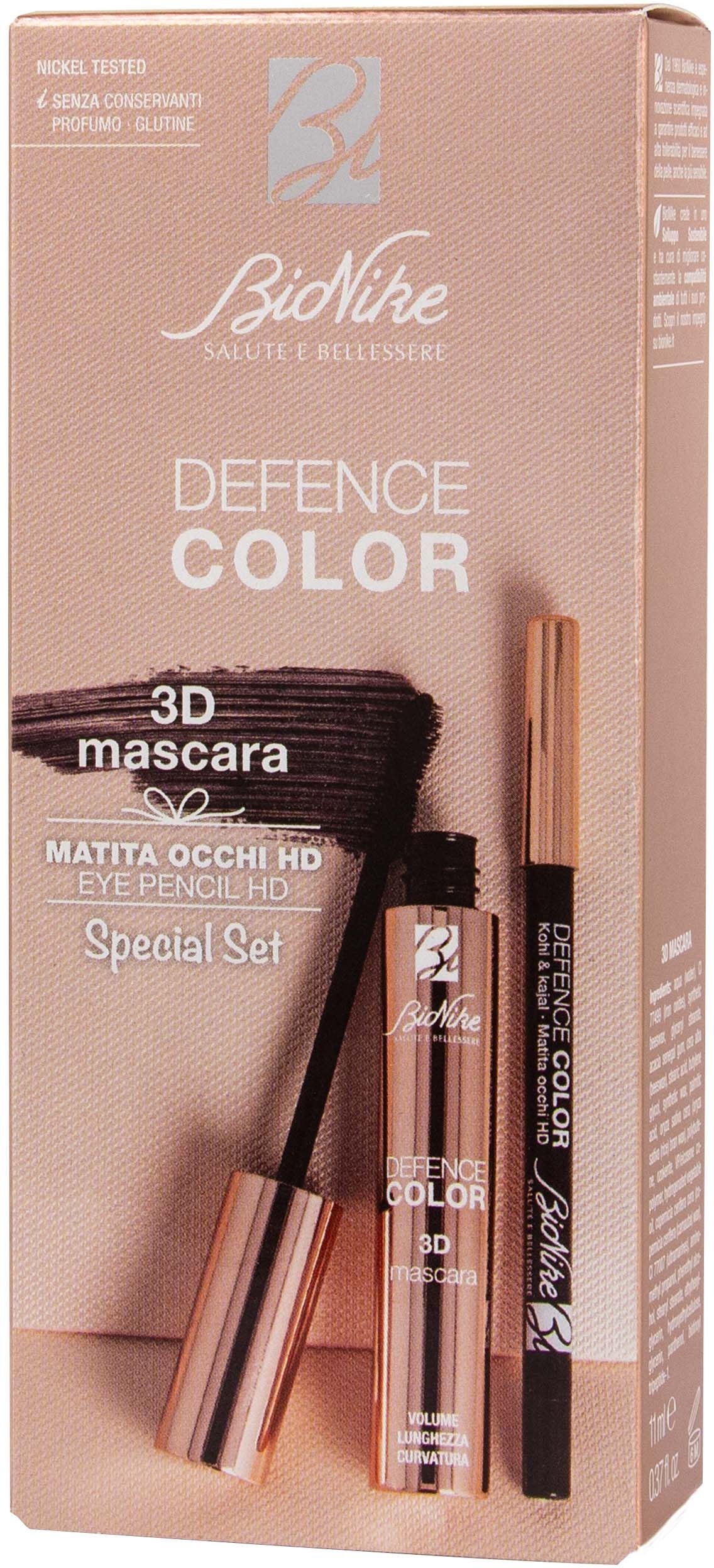 defence color special set bionike 1 set - trattamento colorante e cura per capelli, tinta duratura e idratazione