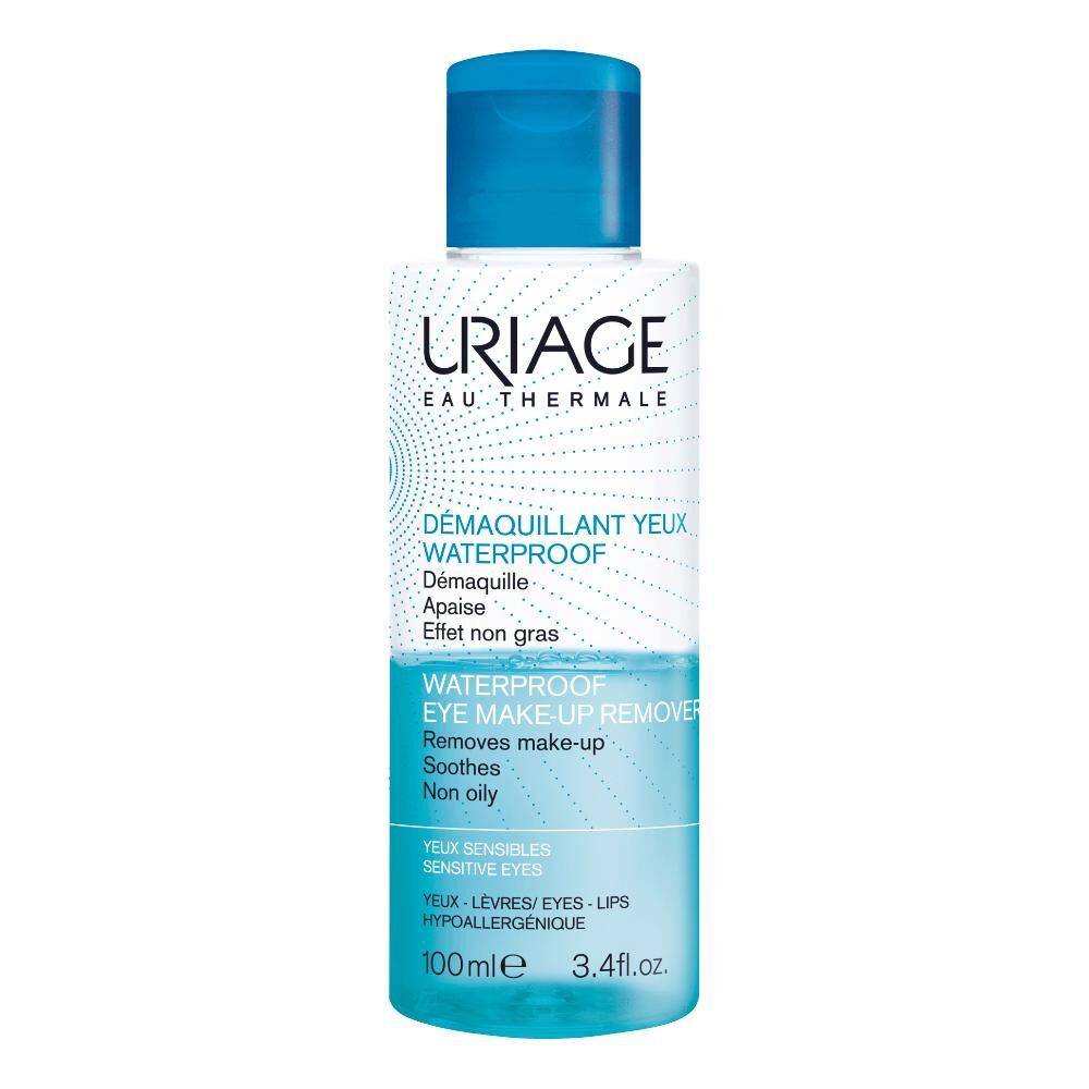 uriage - struccante occhi waterproof 100ml, struccante per trucco waterproof