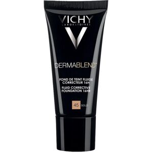 L'Oreal Vichy - Dermablend Fondotinta Fluido Correttore 30 ml n. 45 - Fondotinta Correttivo ad Alta Copertura - Quantità 1 flacone da 30 ml