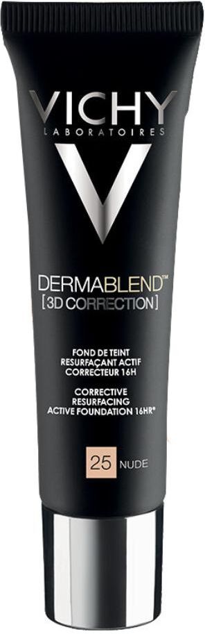 Vichy Dermablend 3D Fondotinta Coprente Per Pelle Grassa Con Imperfezioni Tonalità 25 30ml