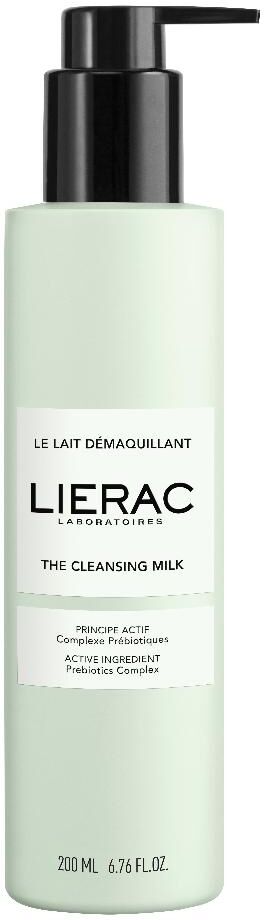 Lierac Latte Struccante Nutriente 200ml - Rimuove Il Trucco, Deterge, Nutre