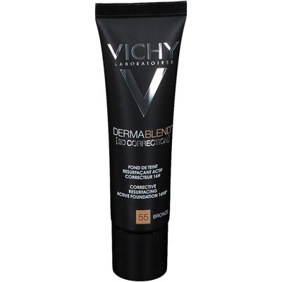 Vichy Dermablend 3D Correction Fondotinta - Tono 55 Bronze - Levigante Correttiva SPF 25 Vichy Dermablend 3D Correction Fondotinta - Tono 55 Bronze - Levigante Correttiva SPF 25