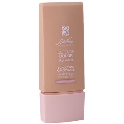 Bionike Defence Color Mat Velvet Fondotinta Opacizzante 02 Cream, 30 ml Bionike Defence Color Mat Velvet Fondotinta Opacizzante 02 Cream, 30 ml
