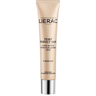 Lierac Teint Perfect Skin Fondotinta 01 Beige Claire 30ml - Fluido Illuminante SPF20 Lierac Teint Perfect Skin Fondotinta 01 Beige Claire 30ml - Fluido Illuminante SPF20