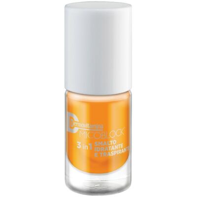 PASQUALI Srl Dermovitamina Micoblock 3 In 1 Smalto Giallo 5ml PASQUALI Srl Dermovitamina Micoblock 3 In 1 Smalto Giallo 5ml