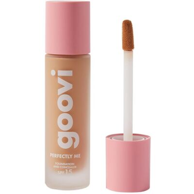 Goovi Foundation and Concealer - Maple 12 - a lunga durata, SPF 15 - Fondotinta e Correttore Goovi Foundation and Concealer - Maple 12 - a lunga durata, SPF 15 - Fondotinta e Correttore